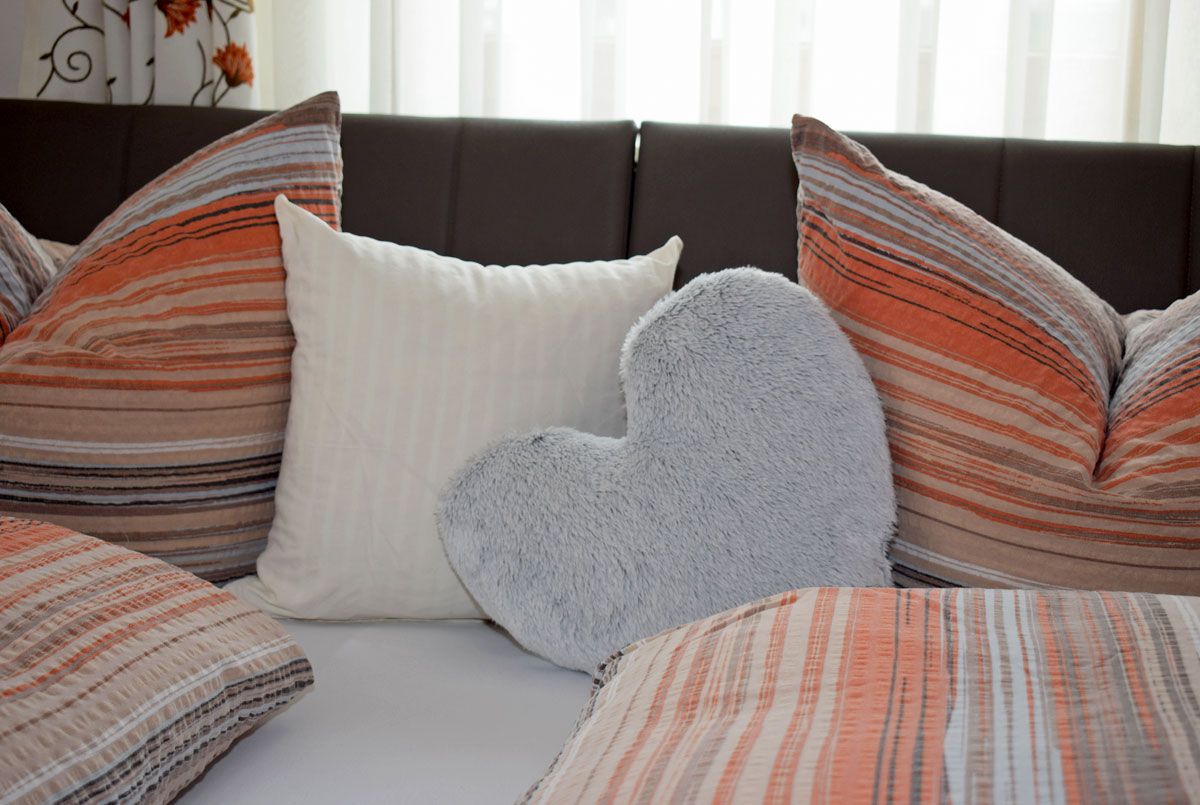 Weiche Kissen, für erholsamen Schlaf