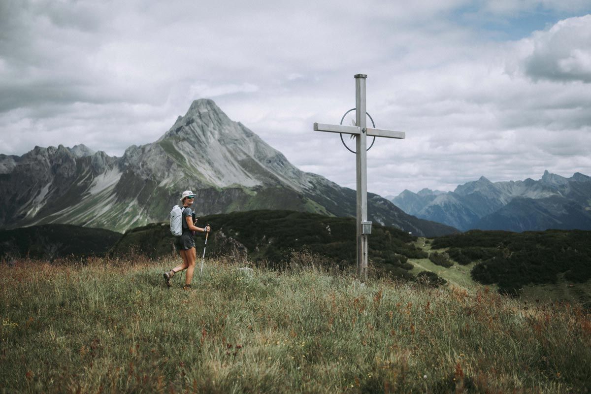 Wanderung zum Gipfelkreuz